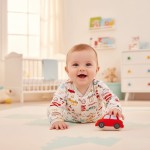 Kojenecký overal barevná autíčka - Dolce Sonno