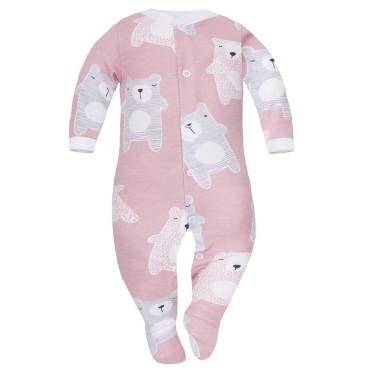 Kojenecký overal růžový s medvídky koala - Dolce Sonno