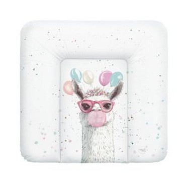 Přebalovací podložka měkká střední Basic 75x72 cm Crazy Lama CEBA BABY