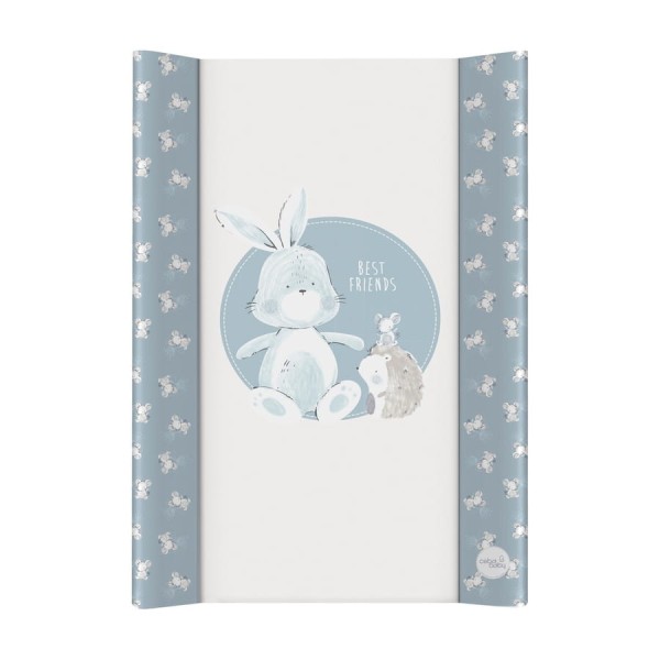 Přebalovací podložka tvrdá malá 70x50 cm Basic Friends CEBA BABY