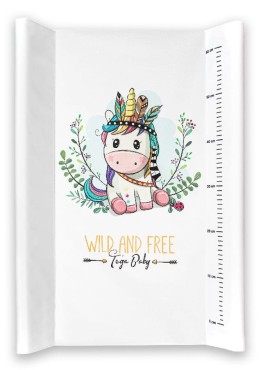 Přebalovací podložka tvrdá malá 70x50 cm Divoký západ – Bílý Jednorožec TEGA