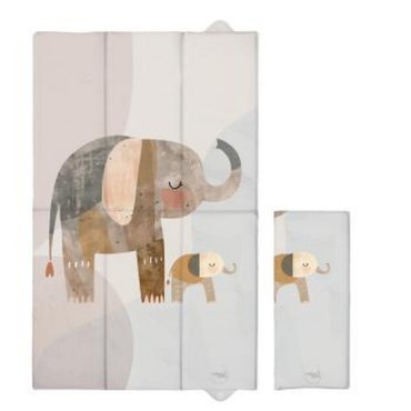 Přebalovací podložka cestovní skládací velká 50x80 cm Basic Elephant Family CEBA BABY