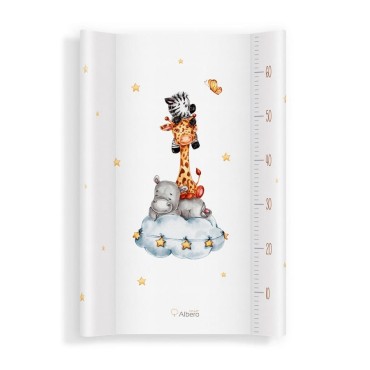 Přebalovací podložka měkká profilovaná 70x47 cm Safari tým Albero Mio