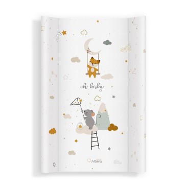 Přebalovací podložka měkká profilovaná 70x47 cm Myška Albero Mio