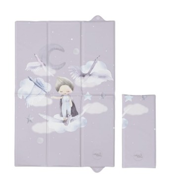 Přebalovací podložka cestovní skládací 60x40 cm Basic Wild Swans CEBA BABY