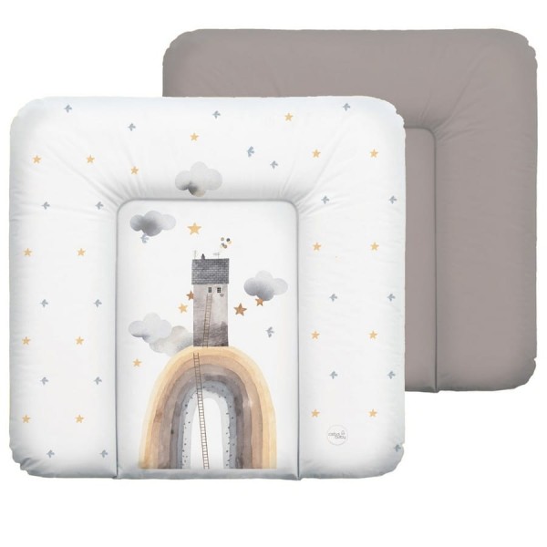 Přebalovací podložka měkká střední Basic 75x72 cm Rainbow Home CEBA BABY