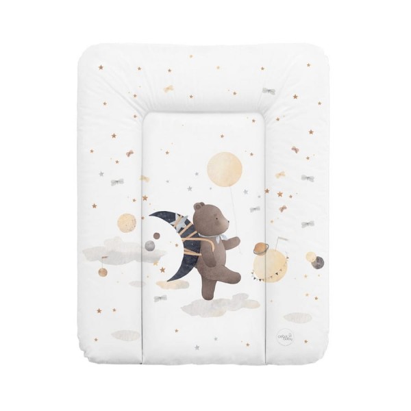 Přebalovací podložka měkká malá Basic 70x50 cm Galactic Travel CEBA BABY