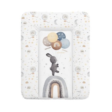 Přebalovací podložka měkká malá Basic 70x50 cm Rainbow Walk CEBA BABY