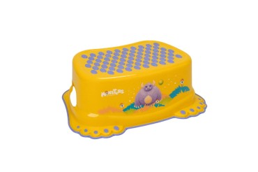 Protiskluzová podnožka pro děti Monsters - žlutá Tega