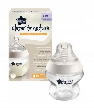 Kojenecká láhev Closer to Nature plastová 150 ml | Tommee Tippee