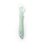 Flexibilní silikonová lžička – zelená | Babyono 785-02
