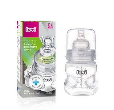 Samosterilizující láhev 150 ml (0m+) | Lovi 21/573