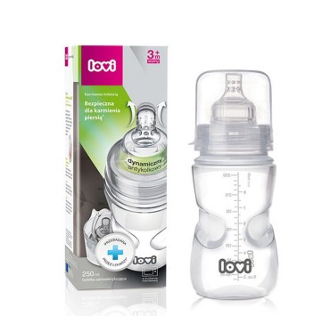 Samosterilizující láhev 250 ml (3m+) | Lovi 21/571