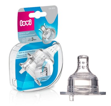 Dynamický dudlík pro krmení Wolny 3m+ 2 ks | Lovi