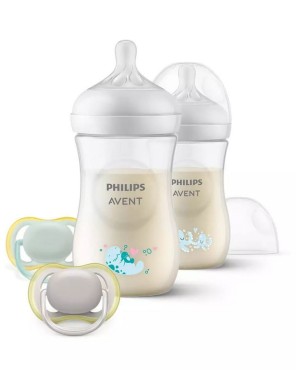 Sada 2 ks Reagující láhev 260 ml + dudlíky Ultra Air 0-6 m | Avent