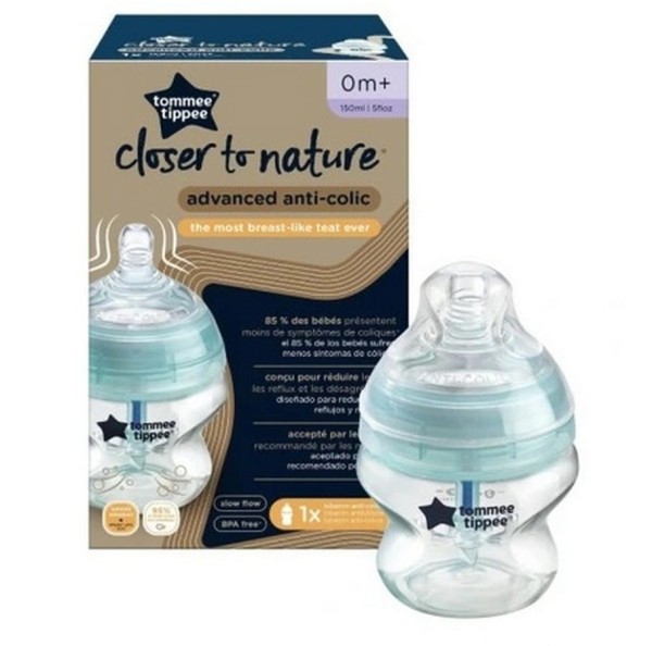 Tommee Tippee Plastová láhev na krmení 150 ml 0m+