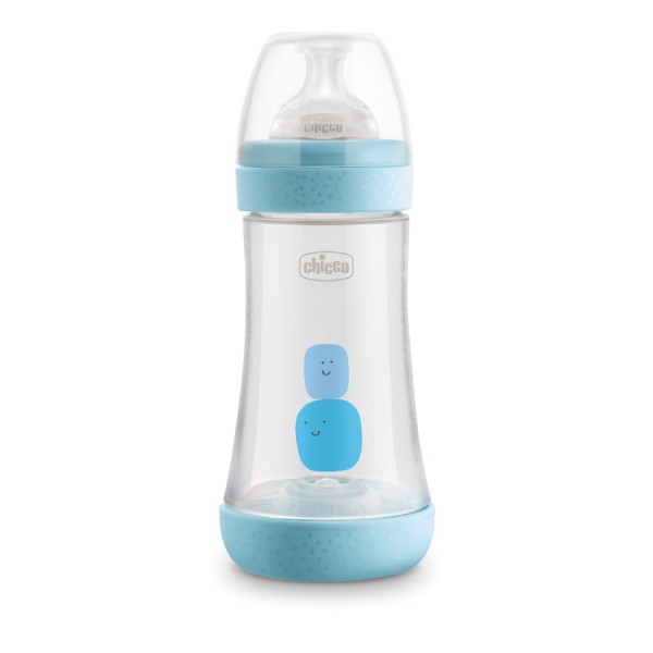 Láhev Chicco na krmení Perfect5 240 ml 4m+ Boy