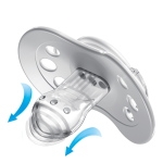 Dvě silikonové dudlíky I Love Lovi