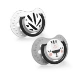 Dvě silikonové dudlíky Salt&Pepper Lovi