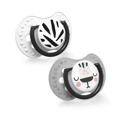 Dvě silikonové dudlíky Salt&Pepper Lovi