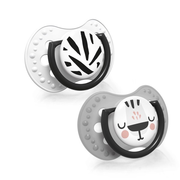 Dvě silikonové dudlíky Salt&Pepper Lovi