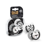 Dvě silikonové dudlíky Salt&Pepper Lovi