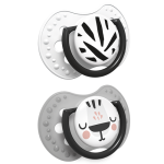Dvě silikonové dudlíky Salt&Pepper Lovi