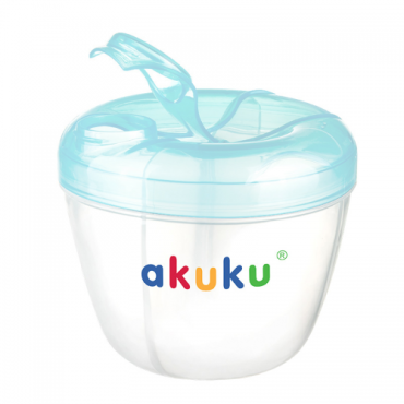 Nádoby na skladování sušeného mléka s dávkovačem Blue Akuku