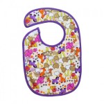 Bavlněný bryndák podšitý voskovaným plátnem na suchý zip Akuku