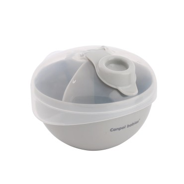 Nádoba na skladování sušeného mléka se třemi oddíly, šedá – Canpol Babies