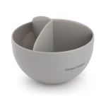 Nádoba na skladování sušeného mléka se třemi oddíly, šedá – Canpol Babies