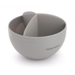 Nádoba na skladování sušeného mléka se třemi oddíly, bílá – Canpol Babies