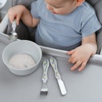Příbory pro děti k naučení samostatného jídla | Akuku A0103