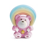 Chicco Medvídek s projektorem Rainbow růžový
