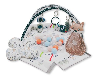 Vzdělávací podložka pro kojence 5v1 Minky od Milly Mally