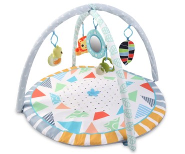 Vzdělávací podložka pro kojence Dětský svět od Milly Mally