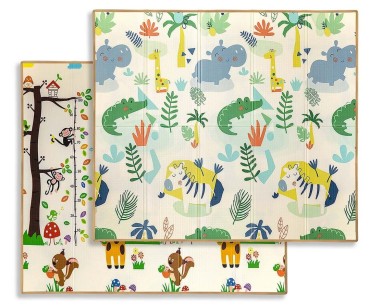 Skládací pěnová podložka Play Savanna and Tree od Milly Mally