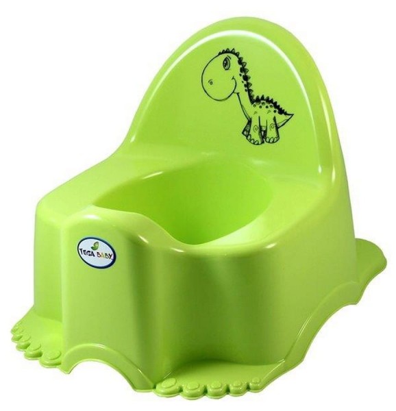 Nočník pro děti ECO Dinosaurus světle zelený od Tega