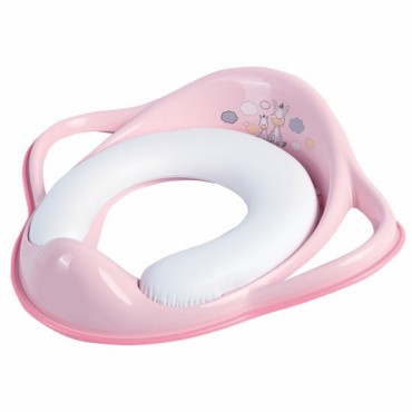 Měkká sedačka na toaletu pro děti Zebra / růžová - Maltex