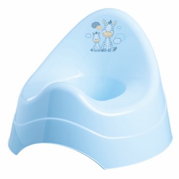Nočník pro děti Zebra modrý - Maltex