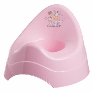 Nočník pro děti s hrací skříňkou Zebra růžový – Maltex