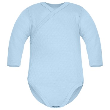 Dětské body s dlouhými rukávy Soft Blue - Dolce Sonno