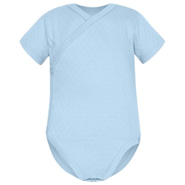 Body s krátkými rukávy Soft Blue - Dolce Sonno