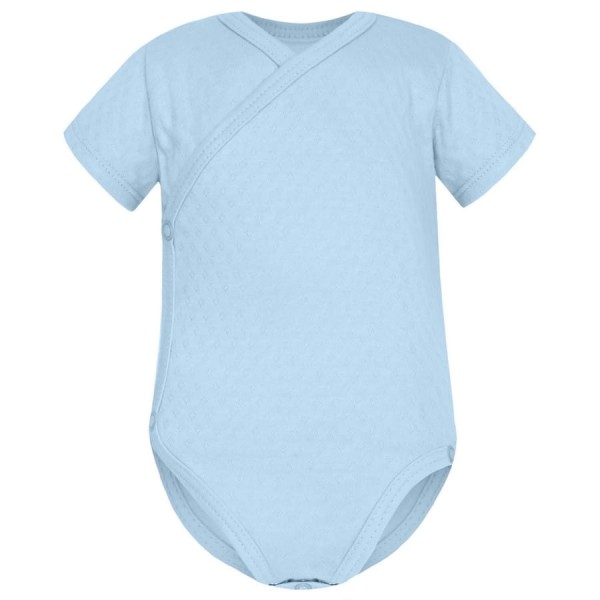 Dětské body s krátkými rukávy Soft Blue