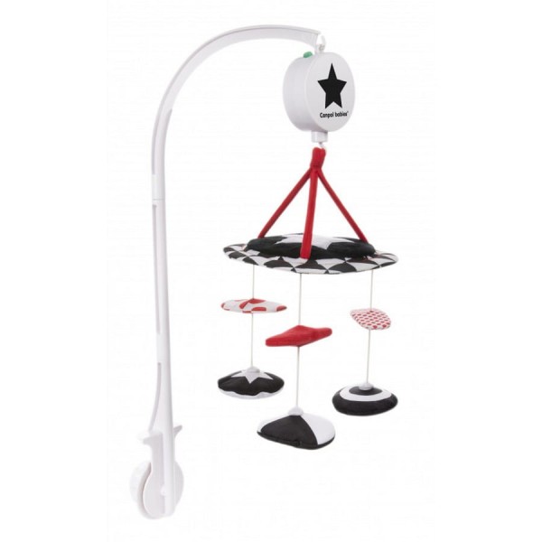 Canpol Babies - Kontrastní karusel s hrací skříňkou Sensory Toys 68/084