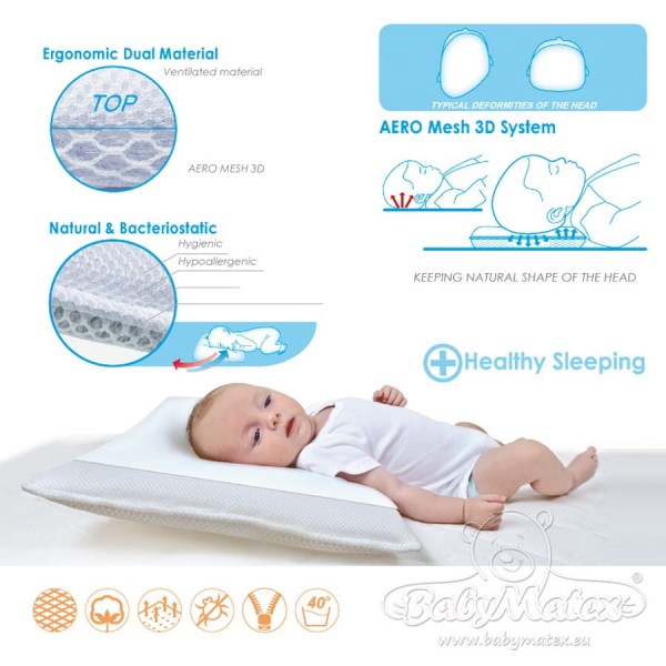 Polštář pro kojence Aero 3D | TB0184 Babymatex