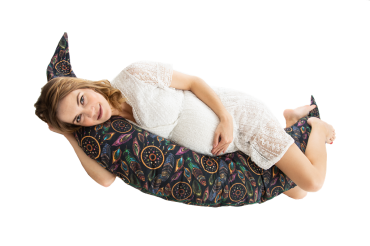 Polštář pro těhotné ženy a kojení - MOON, 260 cm wz01 | BabyMatex