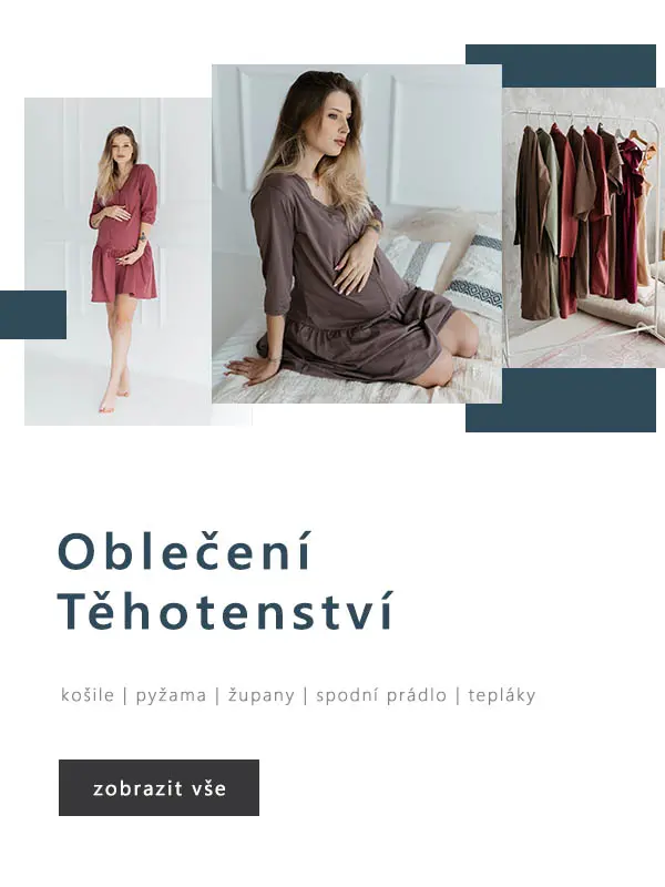Těhotenské oblečení pro těhotné ženy